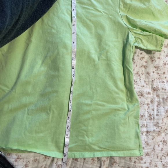 A New Day Light Green Puff Sleeve Top - Picture 7 of 7